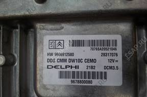 CITROEN C4 PICASSO 2.0 HDI 163KM БЛОК УПРАВЛЕНИЯ КОМПЛЕКТ