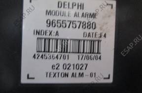 Citroen C8 2004 год МОДУЛЬ alarmu 9655757880