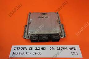 CITROEN C8 2.2 HDI 130KM 04 4HW БЛОК УПРАВЛЕНИЯ ДВИГАТЕЛЕМ