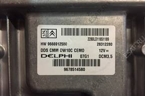 CITROEN DS5 БЛОК УПРАВЛЕНИЯ DELPHI 9666912580 2.0 HDI