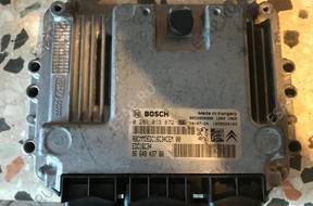 CITROEN ECU BOSCH 0281013872 ИММОБИЛАЙЗЕР OFF EGR OFF