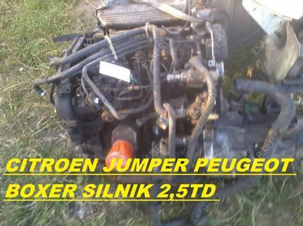 CITROEN JUMPER PEUGEOT BOXER 2,5TD двигатель KOMPLETN