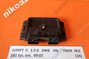 CITROEN JUMPY II 1.9 D DW8 04 БЛОК УПРАВЛЕНИЯ ДВИГАТЕЛЕМ