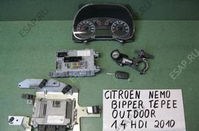 CITROEN NEMO БЛОК УПРАВЛЕНИЯ BSI КЛЮЧ 1,4HDI BIPPER