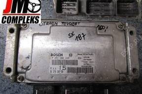 CITROEN PEUGEOT БЛОК УПРАВЛЕНИЯ 0261206246 9637838780