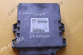 CITROEN PEUGEOT БЛОК УПРАВЛЕНИЯ 9629244680 1.4 БЕНЗИН