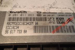 CITROEN PEUGEOT КОМПЛЕКТ DO ODPALANIA 9661940180