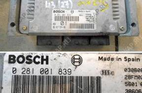 CITROEN SAXO 1,5D БЛОК УПРАВЛЕНИЯ 0281001839 9641757480