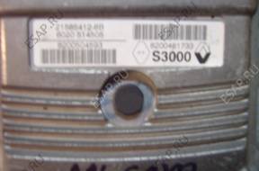 CLIO 3-1.4-16V БЛОК УПРАВЛЕНИЯ S3000 8200461733