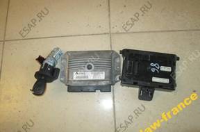 CLIO 3 MODUS 1.4 16V КОМПЛЕКТ БЛОК УПРАВЛЕНИЯ 8200461733