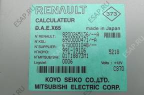 CLIO II LIFT1.5DCI БЛОК УПРАВЛЕНИЯ WSPOMAGANIA8200265136