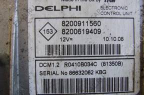CLIO III БЛОК УПРАВЛЕНИЯ DELPHI 82009115560 1.5 DCI