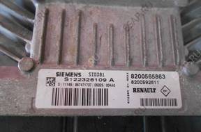 CLIO III БЛОК УПРАВЛЕНИЯ ДВИГАТЕЛЕМ 1.5 dci SIMENS