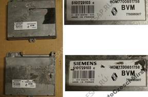 Clio KOPUTER БЛОК УПРАВЛЕНИЯ HOM7700851758 S101729103E