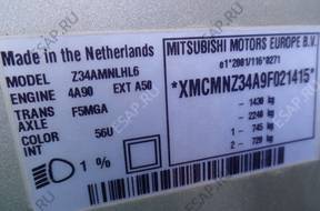 Colt Z30  2008-двигатель 1.3 16V 95 4A90 72000km.