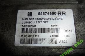 COMBO 1.3 CDTI БЛОК УПРАВЛЕНИЯ ДВИГАТЕЛЕМ 55574590 год,R