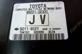compuer multiplex network 89221-02331 rav4 2013