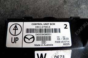 CONTROL UNIT BCM MAZDA 2 D652-67560-E 160NETTO