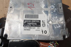 COROLLA E12 2.0 D4D ЗАМОК ЗАЖИГАНИЯ КЛЮЧ БЛОК УПРАВЛЕНИЯ ИММОБИЛАЙЗЕР