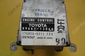COROLLA VERSO БЛОК УПРАВЛЕНИЯ ecu 175800-5211 89661-13060