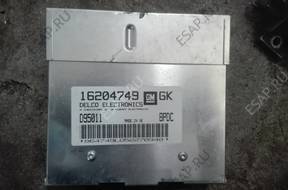 CORSA B  БЛОК УПРАВЛЕНИЯ ДВИГАТЕЛЕМ 16204749 GK