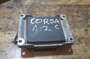 CORSA C 1.2 16V БЛОК УПРАВЛЕНИЯ ДВИГАТЕЛЕМ 24443796AX