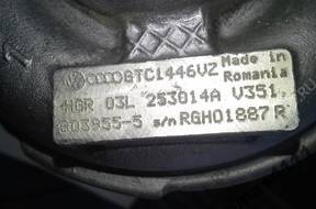 CRAFTER 2,0TDI ТУРБО GARRETT 2014 ГОД 39TKM