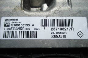 DACIA DOKKER 2013 1,2 TCE БЛОК УПРАВЛЕНИЯ 237103217 год, BCM