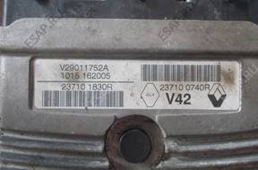 DACIA DUSTER БЛОК УПРАВЛЕНИЯ ДВИГАТЕЛЕМ V29011752A
