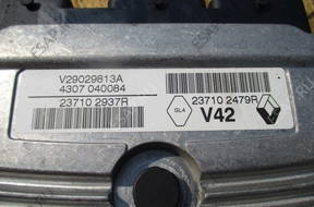 DACIA LOGAN II 2014 1,2 БЛОК УПРАВЛЕНИЯ 237102937 год, КОМПЛЕКТ