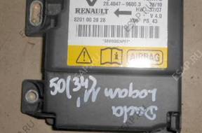 DACIA LOGAN LIFT СЕНСОР ПОДУШЕК AIRBAG 8201002828