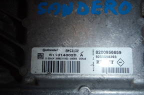 DACIA SANDERO 1.4 БЛОК УПРАВЛЕНИЯ 8200856659 8200598393