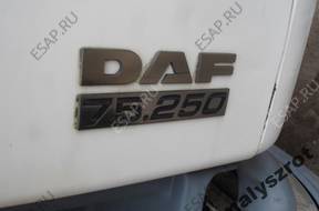 DAF CF 75.250 EURO 3 250KM 186kW двигатель PE 183C1