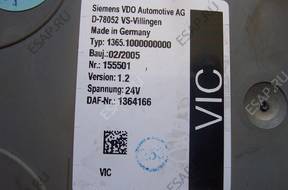 DAF XF CF 105 БЛОК УПРАВЛЕНИЯ VIC 1364166 VIC2 1639082