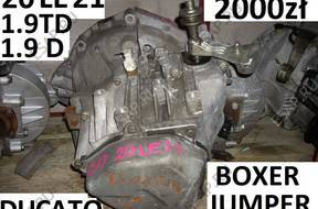 DUCATO 1997 - 2001 1,9 D КОРОБКА ПЕРЕДАЧW 1.9 TD