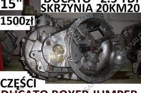 DUCATO 2.5 TDI КОРОБКА ПЕРЕДАЧW НА KOA 15