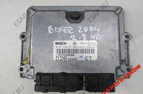DUCATO BOXER 02-06 2.8 JTD БЛОК УПРАВЛЕНИЯ 0281010931