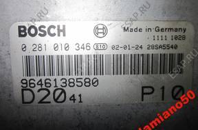 DUCATO BOXER 2,0 hdi БЛОК УПРАВЛЕНИЯ ДВИГАТЕЛЕМ 9646138580