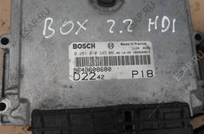DUCATO JUMPER BOXER 2.2 02-06 БЛОК УПРАВЛЕНИЯ НАБОР ЗАЖИГАНИЯ