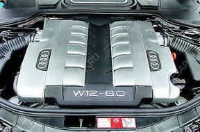 двигатель + КОРОБКА ПЕРЕДАЧ AudiA8D3W12 - uszk. блок цилиндров и dzwon