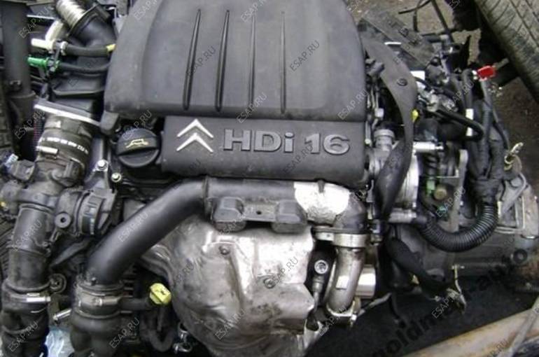 двигатель 1,6 HDI 110 л.с. комплектный 307 308 C4 207 C5