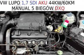 двигатель 1,7 SDI AKU 60KM VW LUPO POLO