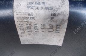 двигатель 1,9TDI ASV GOLF IV, BORA, LEON и, OCTAVIA