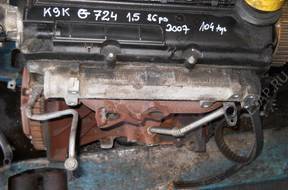 двигатель 1.5 DCI 86 KM K9K G 724 SCENIC MEGANE