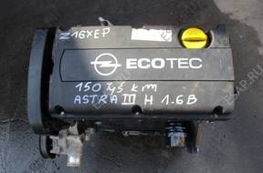 двигатель 150 TY. KM OPEL ASTRA III H 1.6 Z16XEP