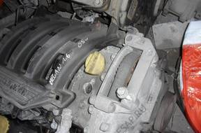 двигатель 1.6 16 V K4J D 7/30 05 год, MEGANE GWARANCJIA