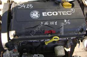 двигатель 1.6 16V ECOTEC Z16XE1 OPEL ASTRA MERIVA
