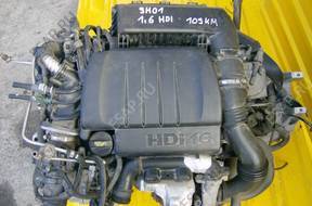двигатель 1.6 HDI 110km 407 9HY 9HZ Citroen 88ty KPL