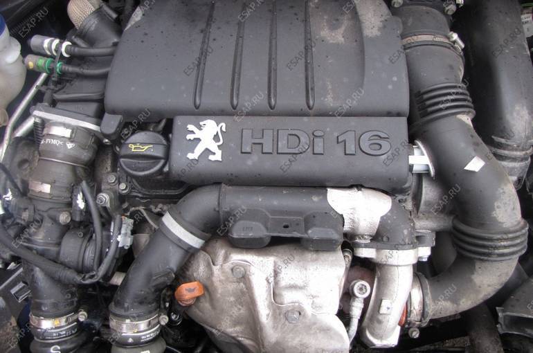двигатель 1.6 HDI PEUGEOT 207 407 90KM 47000KM