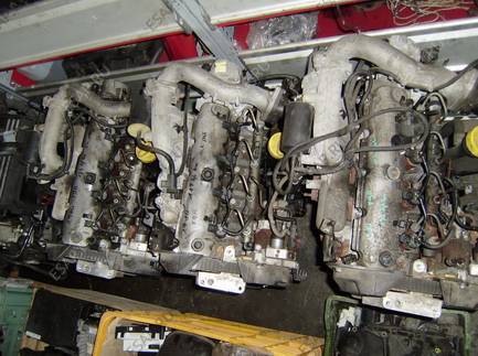 двигатель 1.9 DCI F9Q RENAULT MEGANE II , FV